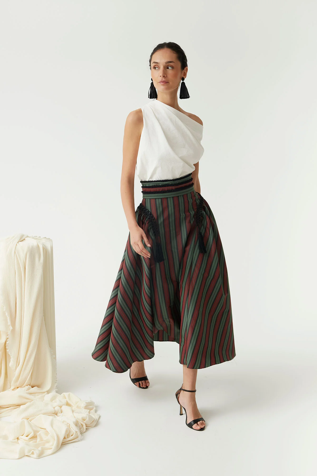 FALDA TOMASSO MULTICOLOR
