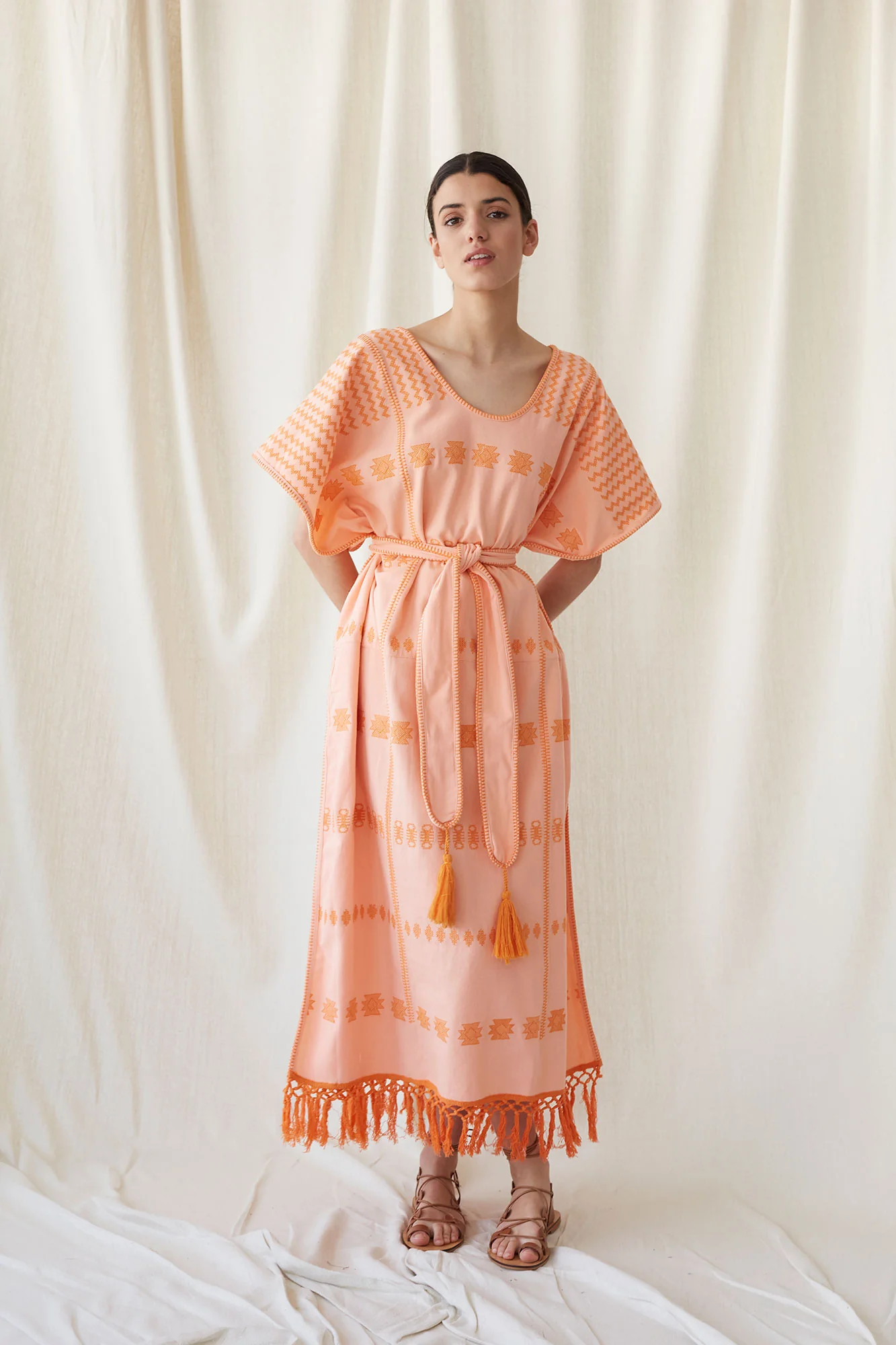 KAFTAN FRIDITA SALMON