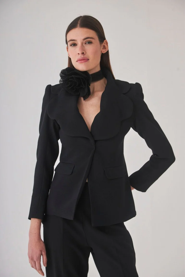 CHAQUETA SASTRE NEGRO