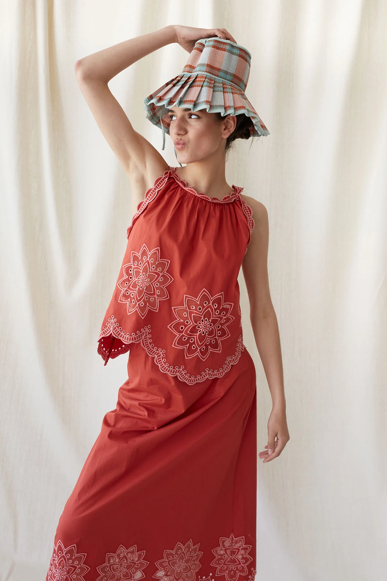 SOMBRERO VENECIA NARANJA