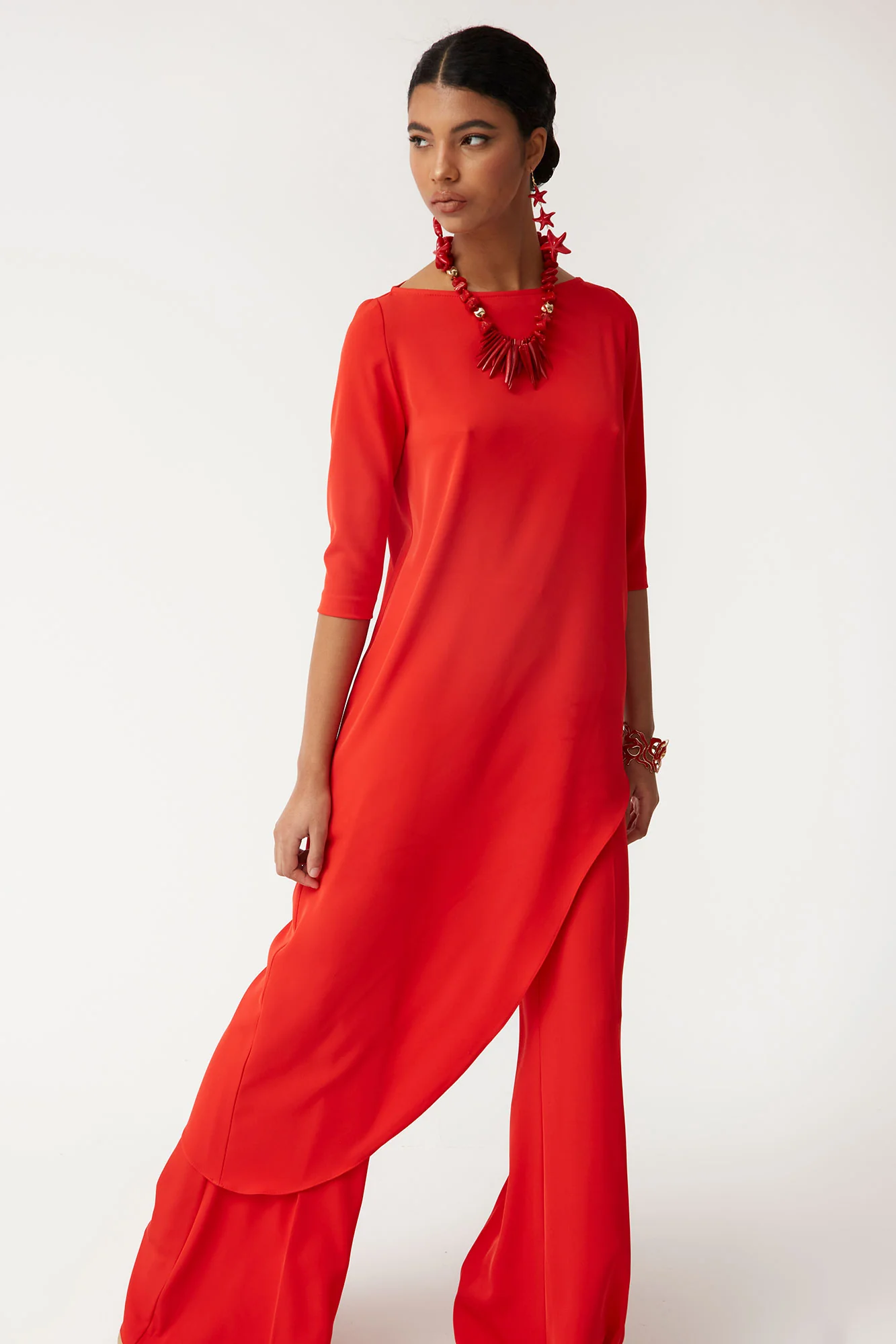 PANTALON MAGNA ROJO