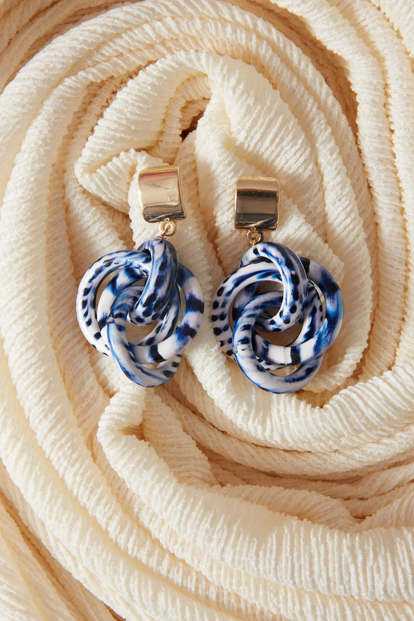 PENDIENTES DIDA AZUL