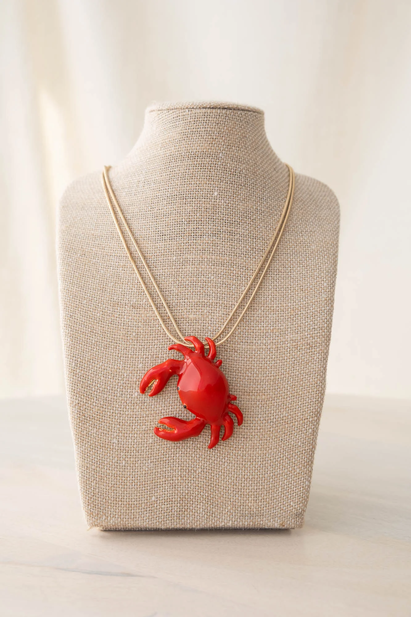 COLLAR CANGREJO ROJO