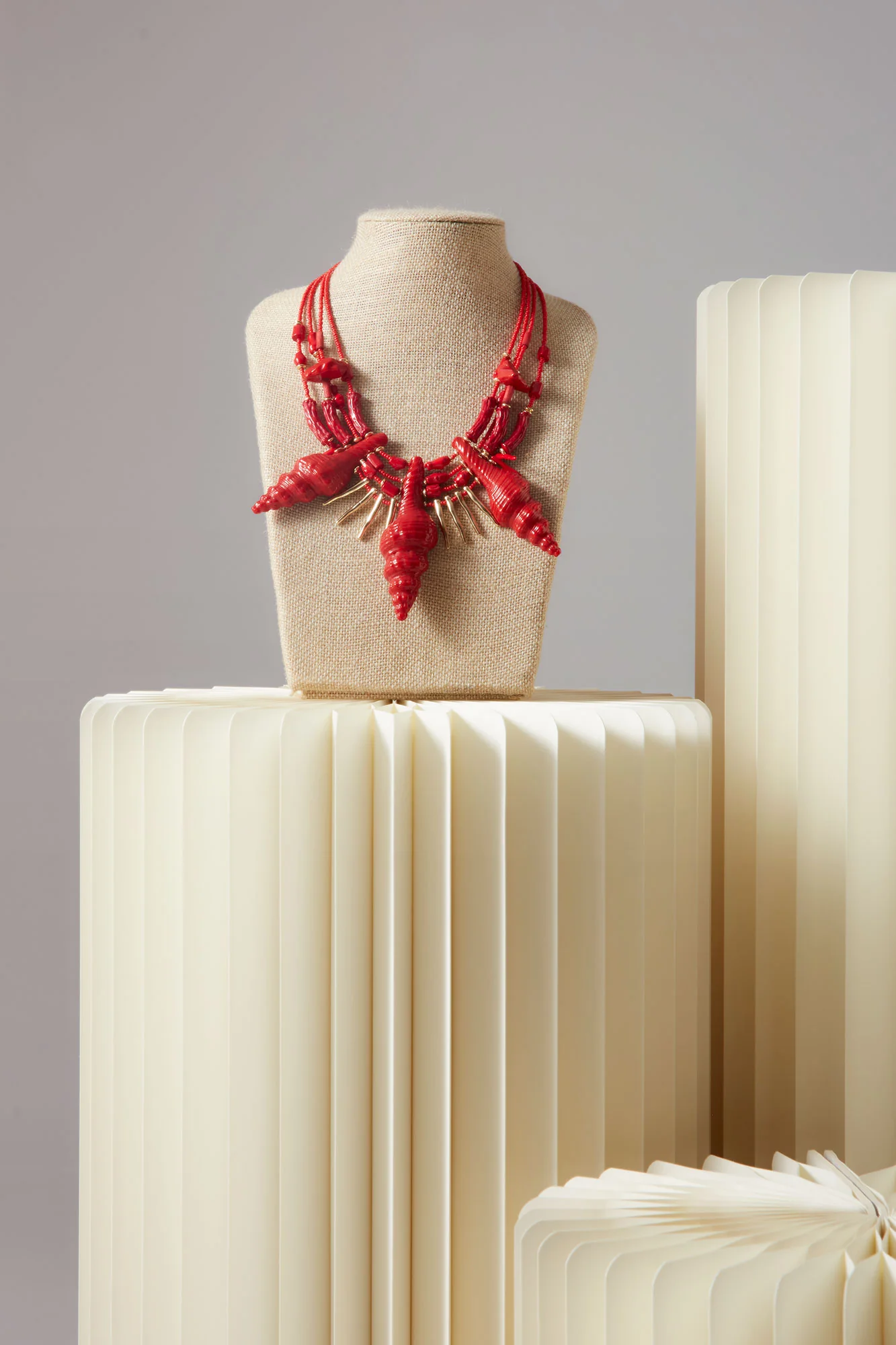COLLAR CASIA ROJO