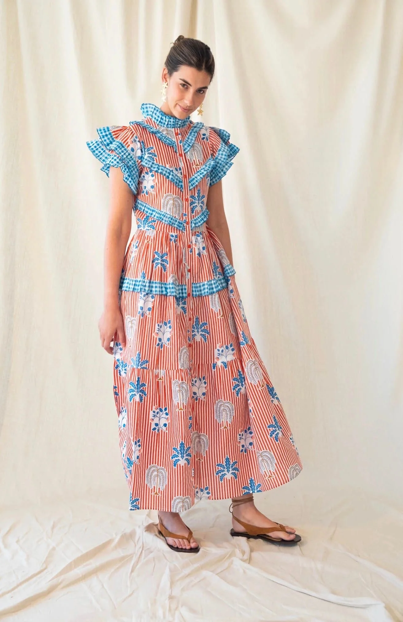 VESTIDO ANTILLA MULTICOLOR