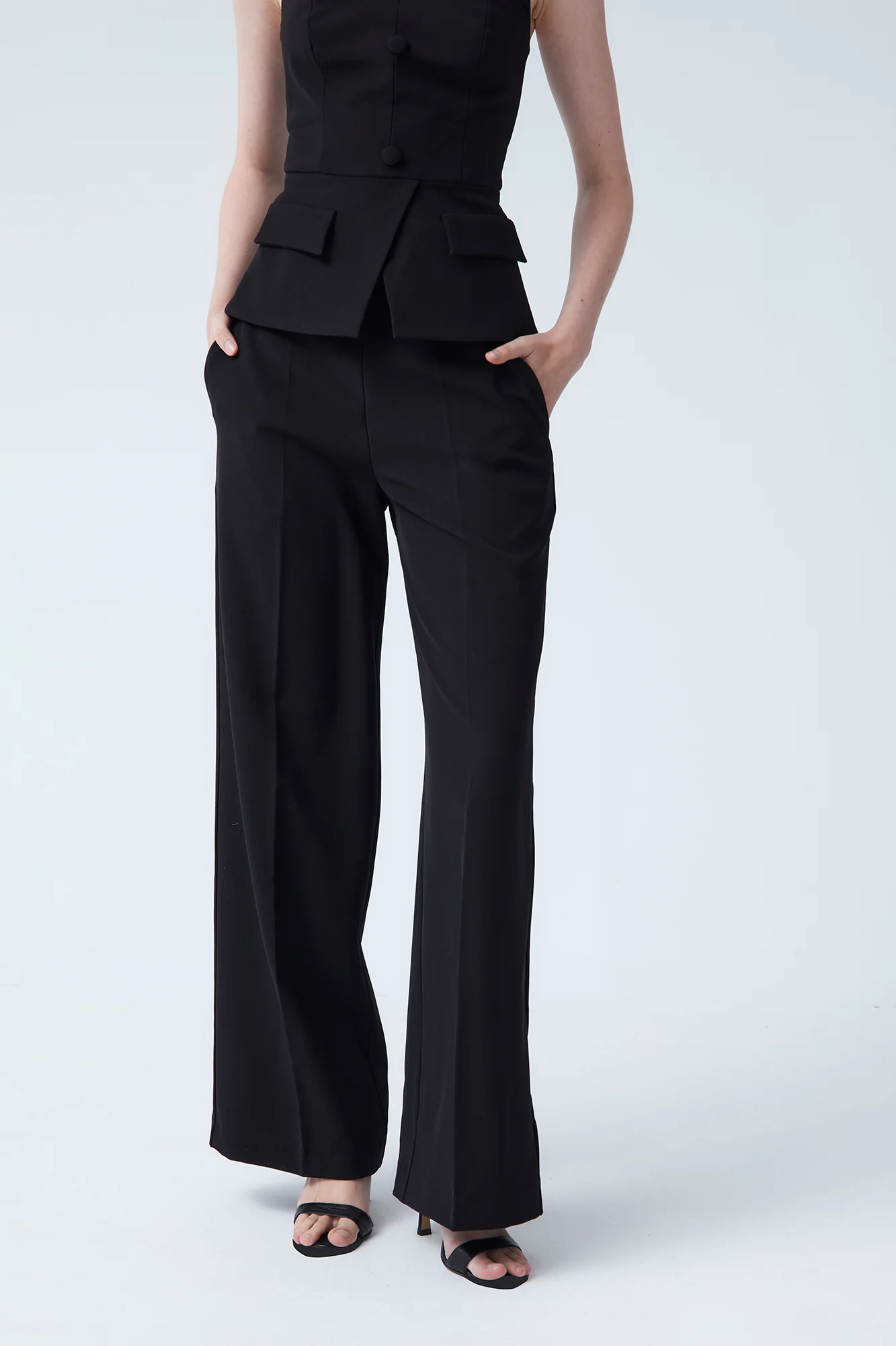 PANTALON NOIR NEGRO