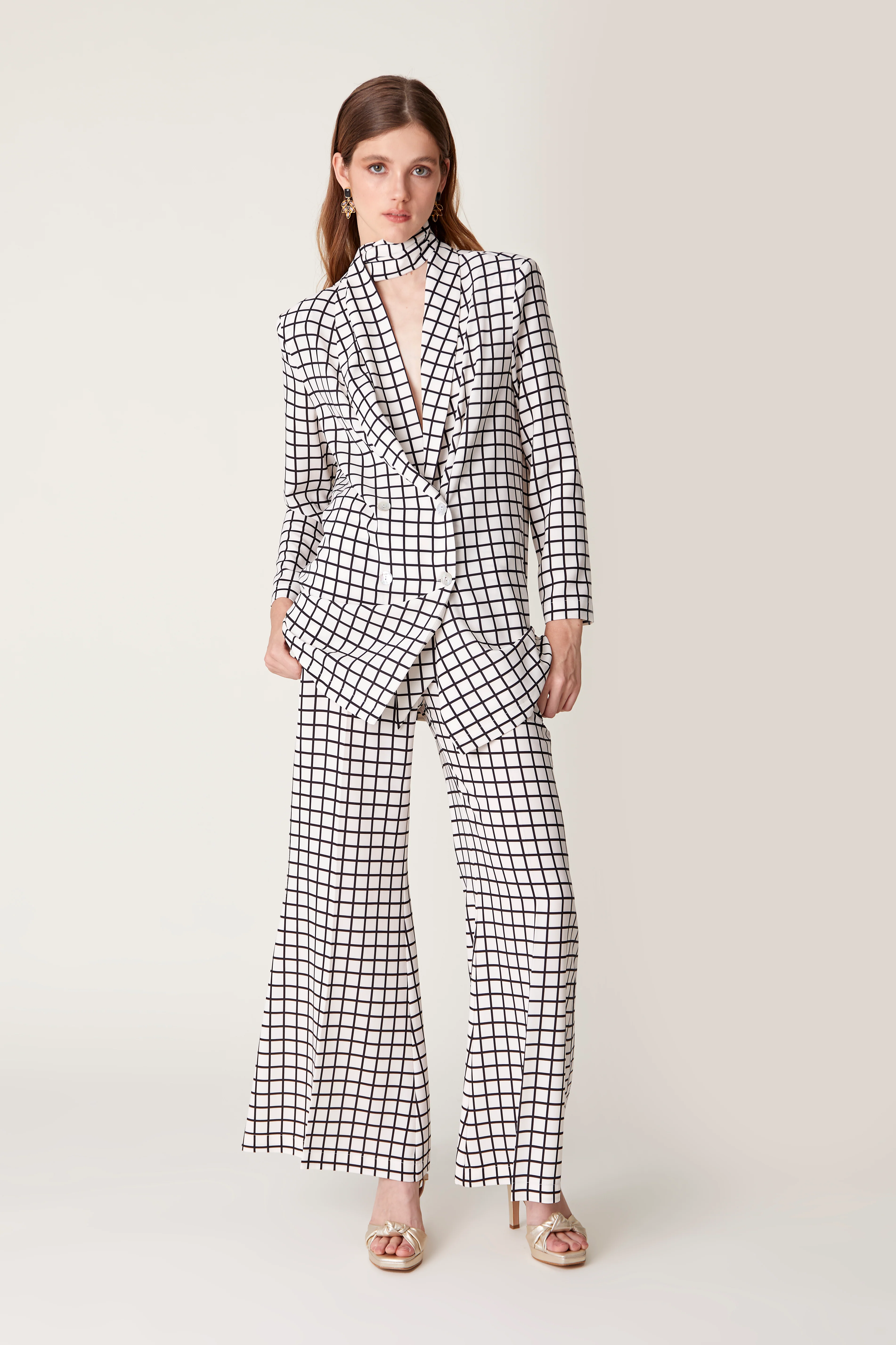 PANTALON NAO CUADROS BLANCOS