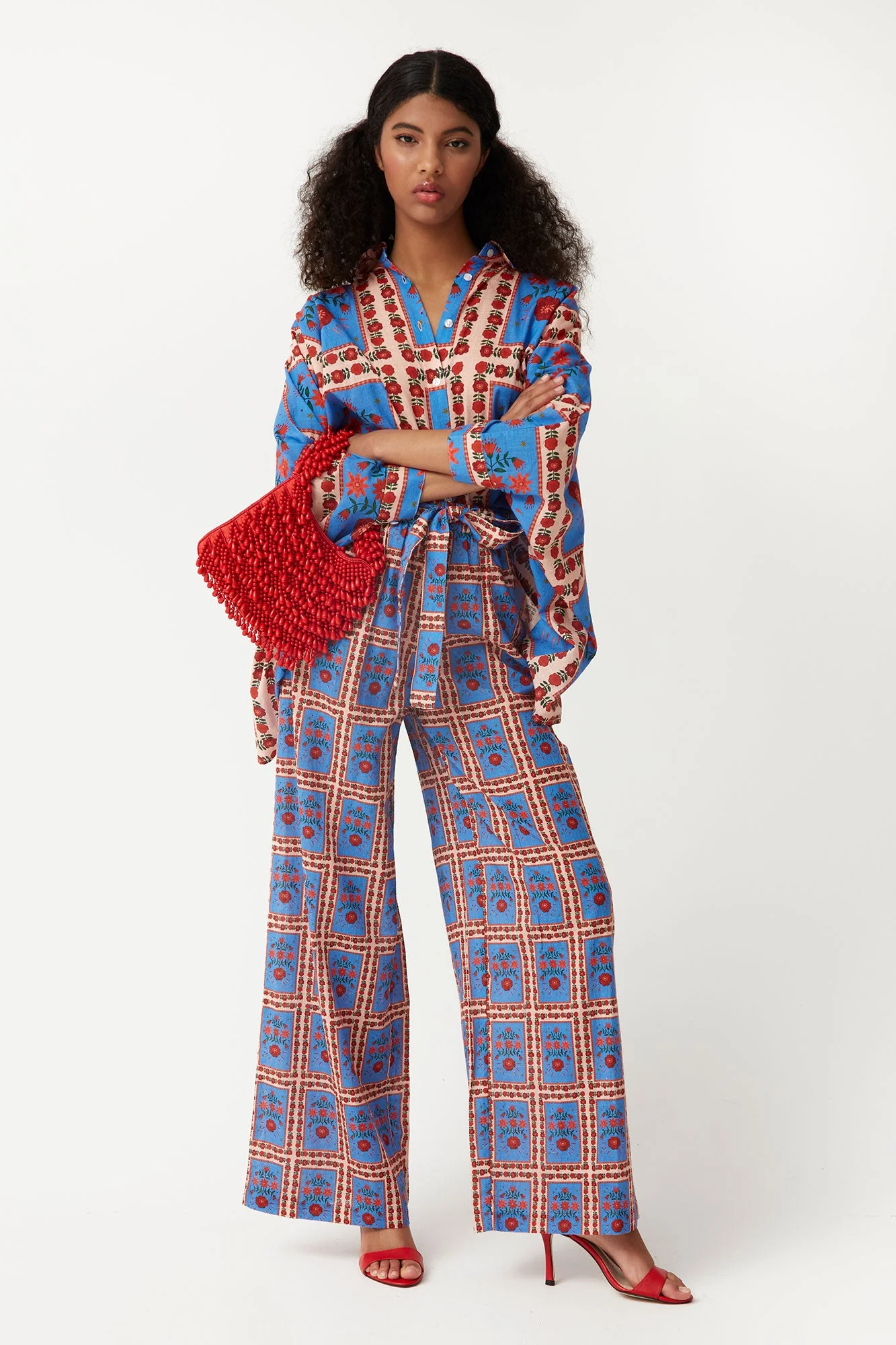 PANTALON MORGAN MULTICOLOR