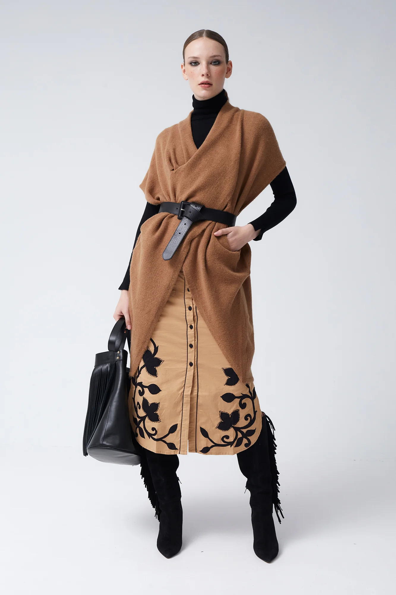 JERSEY FERMININ CAMEL