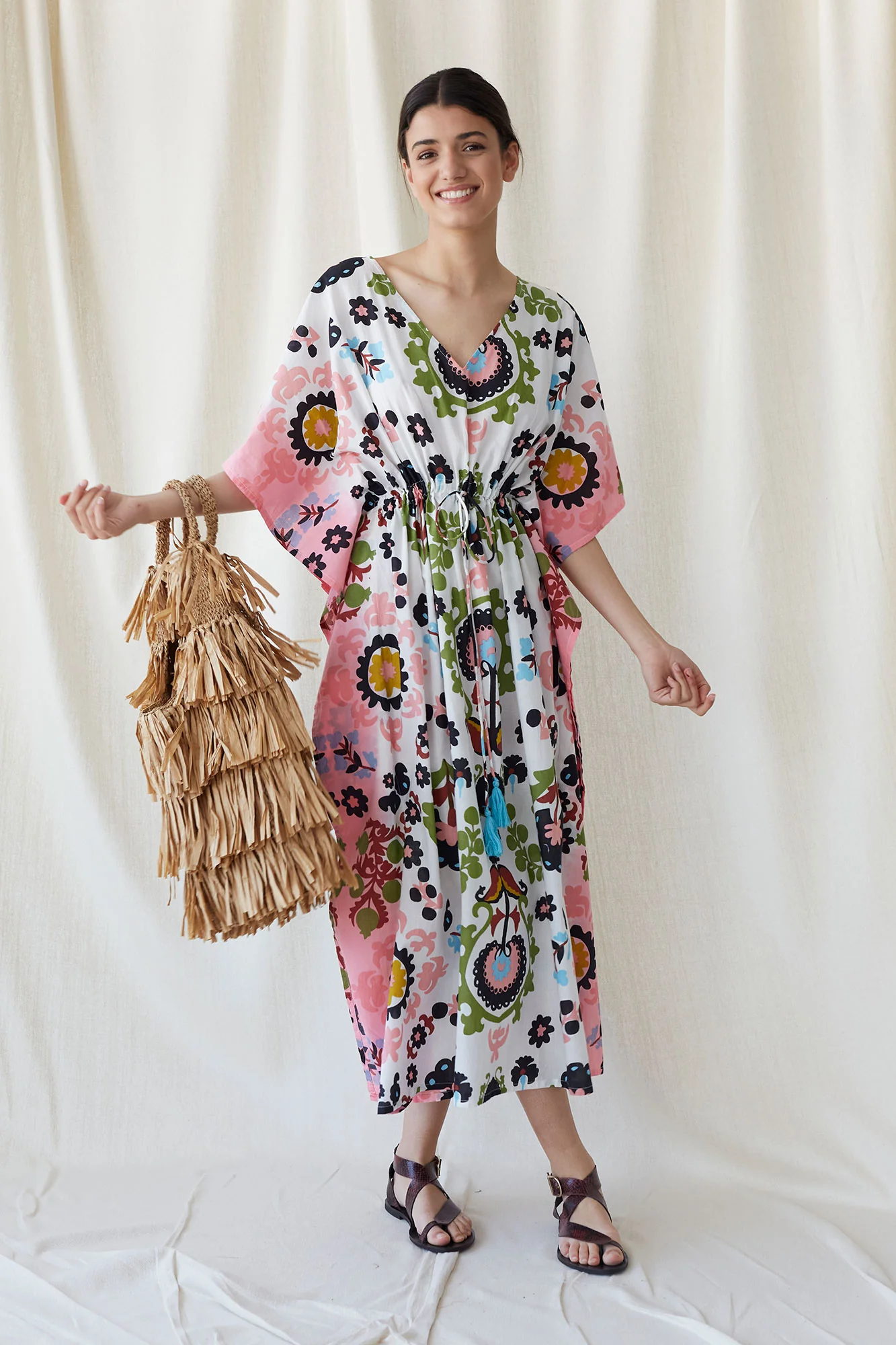 KAFTAN LUCAS BLANCO