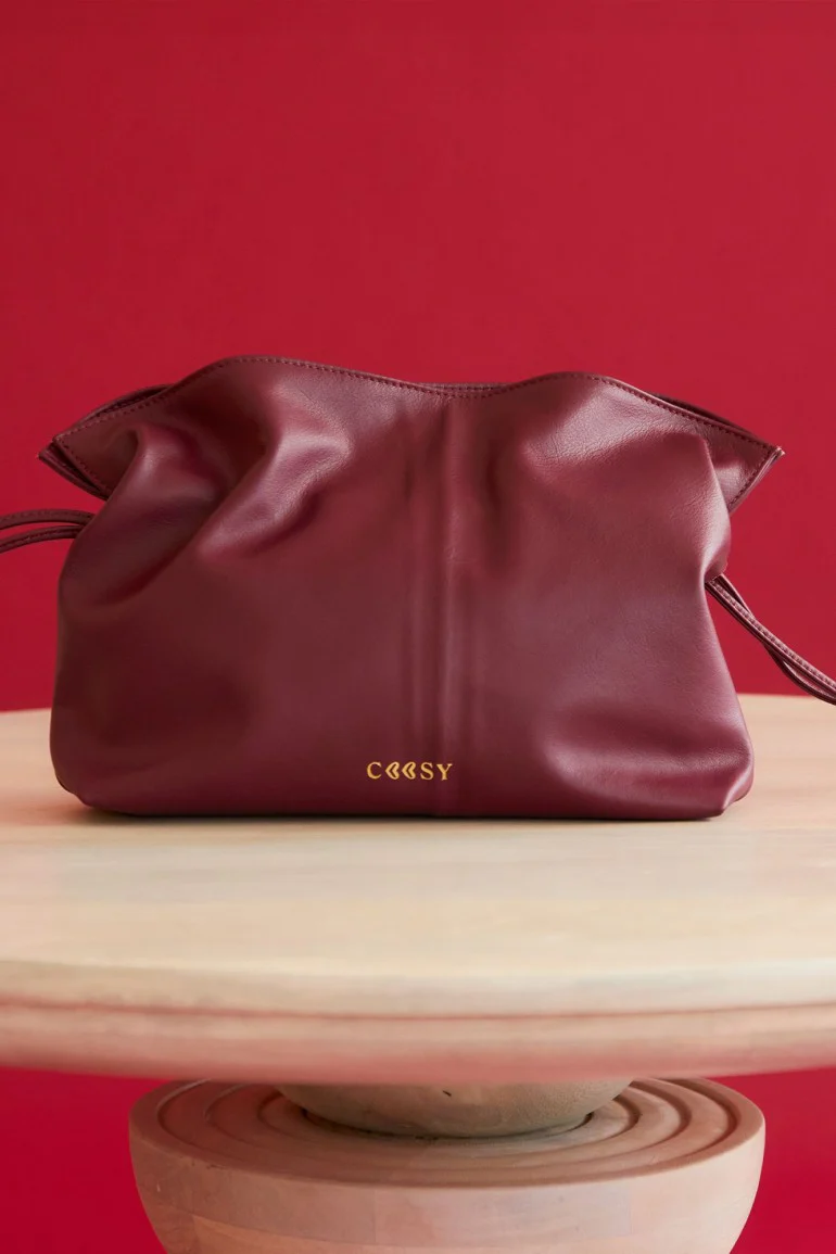 BOLSO SACO BURDEOS