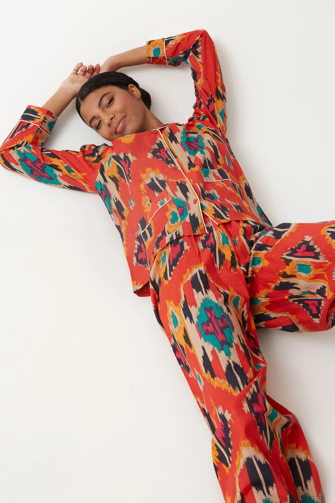 PIJAMA TADEA ROJO