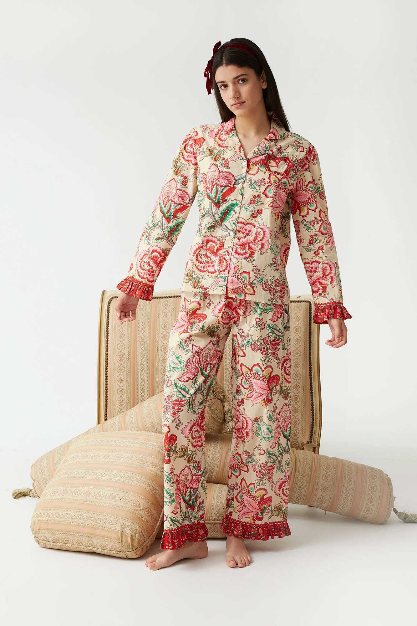 PIJAMA AZALEA FLORES MULTI