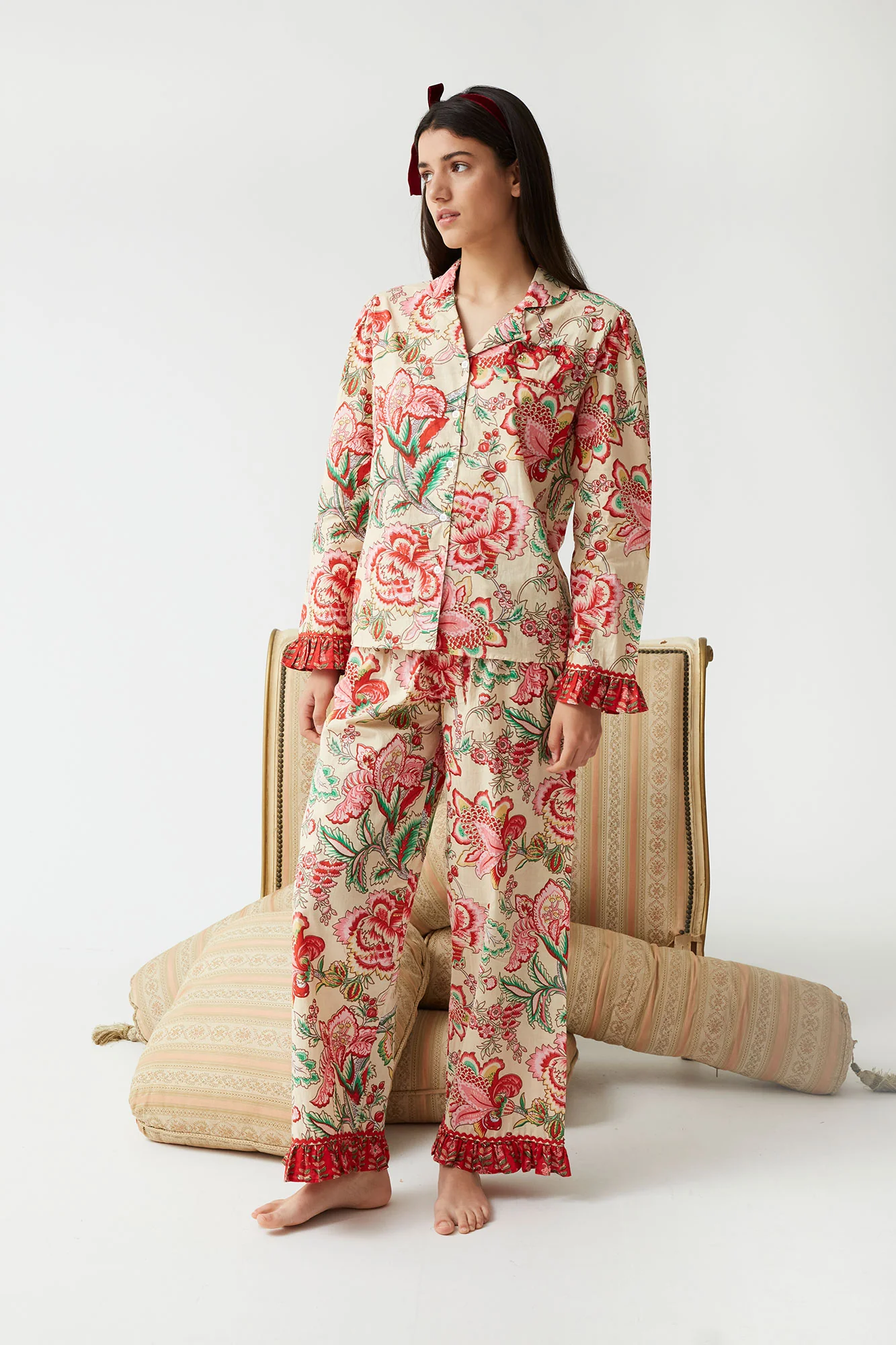 PIJAMA AZALEA FLORES MULTI